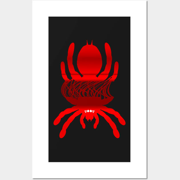 Tarantula Silhouette V125 (Horizontal) Wall Art by IgorAndMore